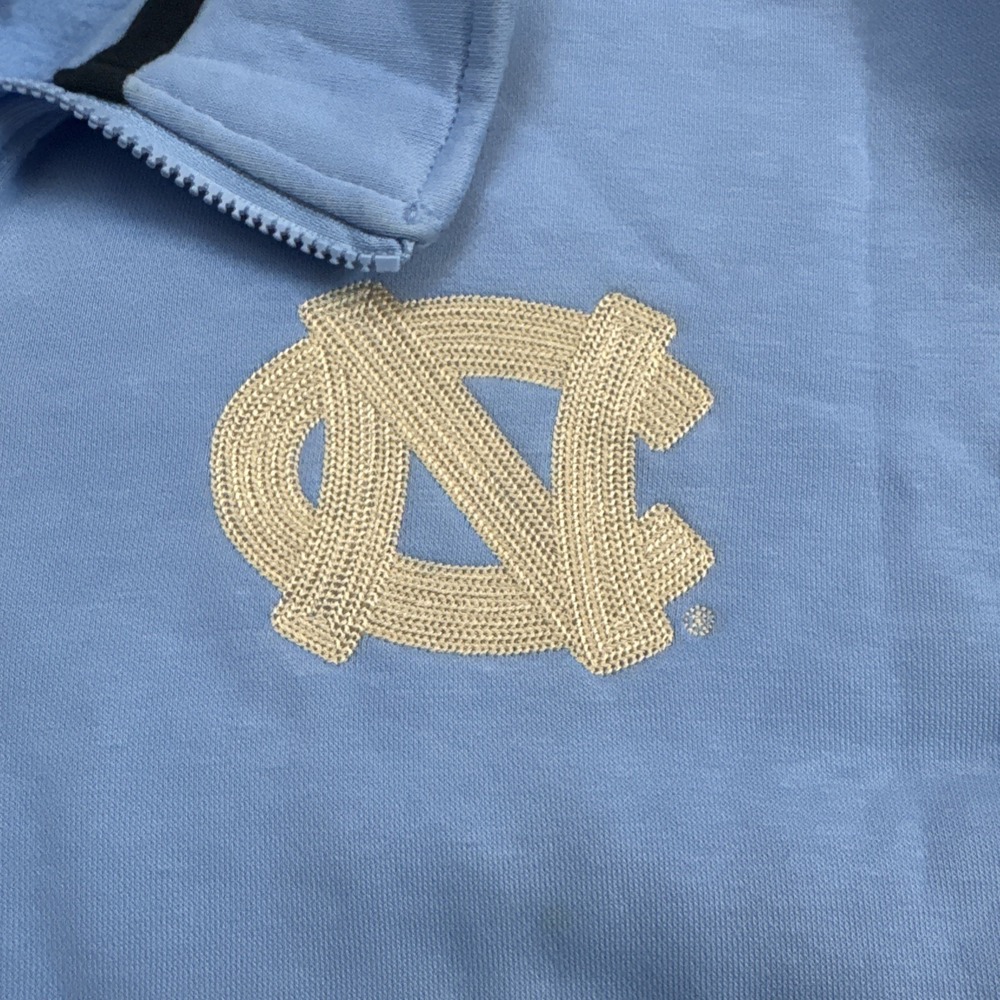 Nike North Carolina Tar Heels 1/4 Quarter Zip Pullover Light Blue Women's Small - Picture 4 of 8